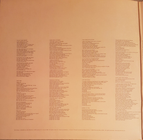 Joni Mitchell - Court And Spark (1974) - Image 2