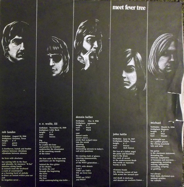 Fever Tree - Fever Tree (1968) - Image 5