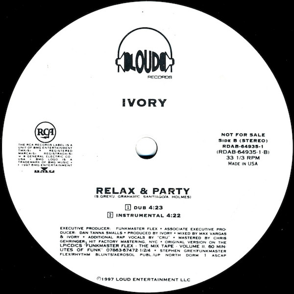 Ivory (2) - Relax & Party (1997) - Image 2