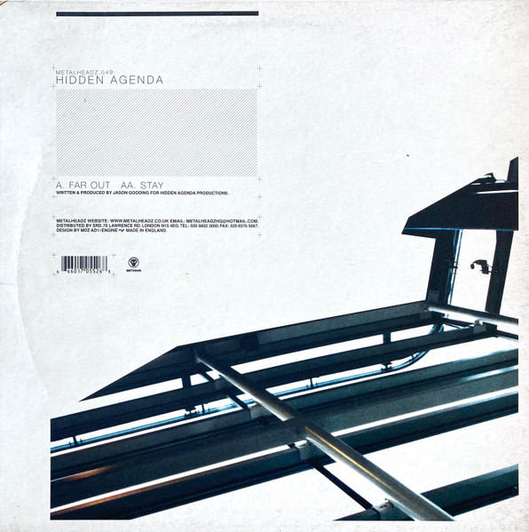 Hidden Agenda - Far Out / Stay (2003) - Image 2