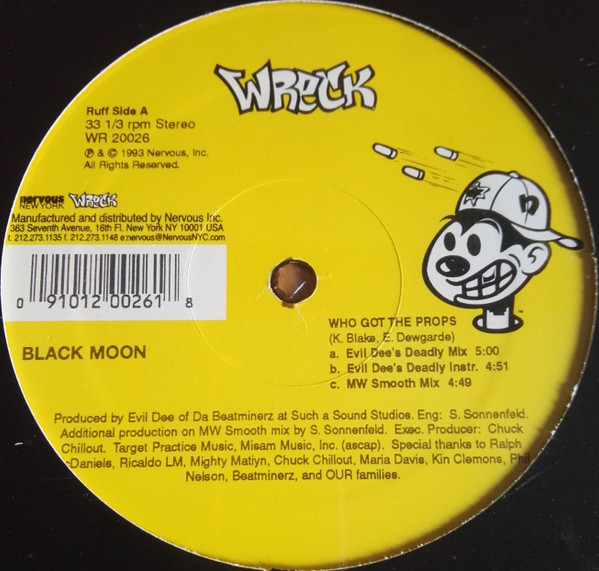 Black Moon - Who Got The Props / F**k It Up