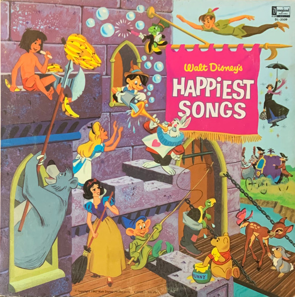 Various - Walt Disney's Happiest Songs (1967)