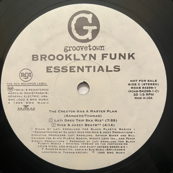 Brooklyn Funk Essentials - The Creator Has A Master Plan (1995) - Image 3