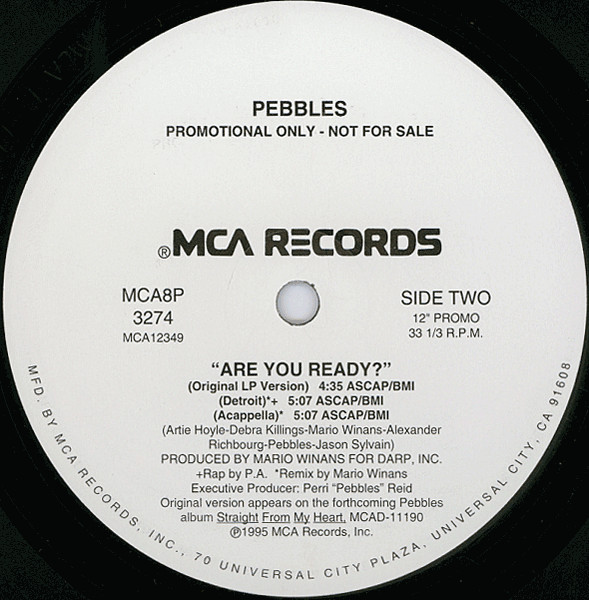 Pebbles - Are You Ready? (1995) - Image 2