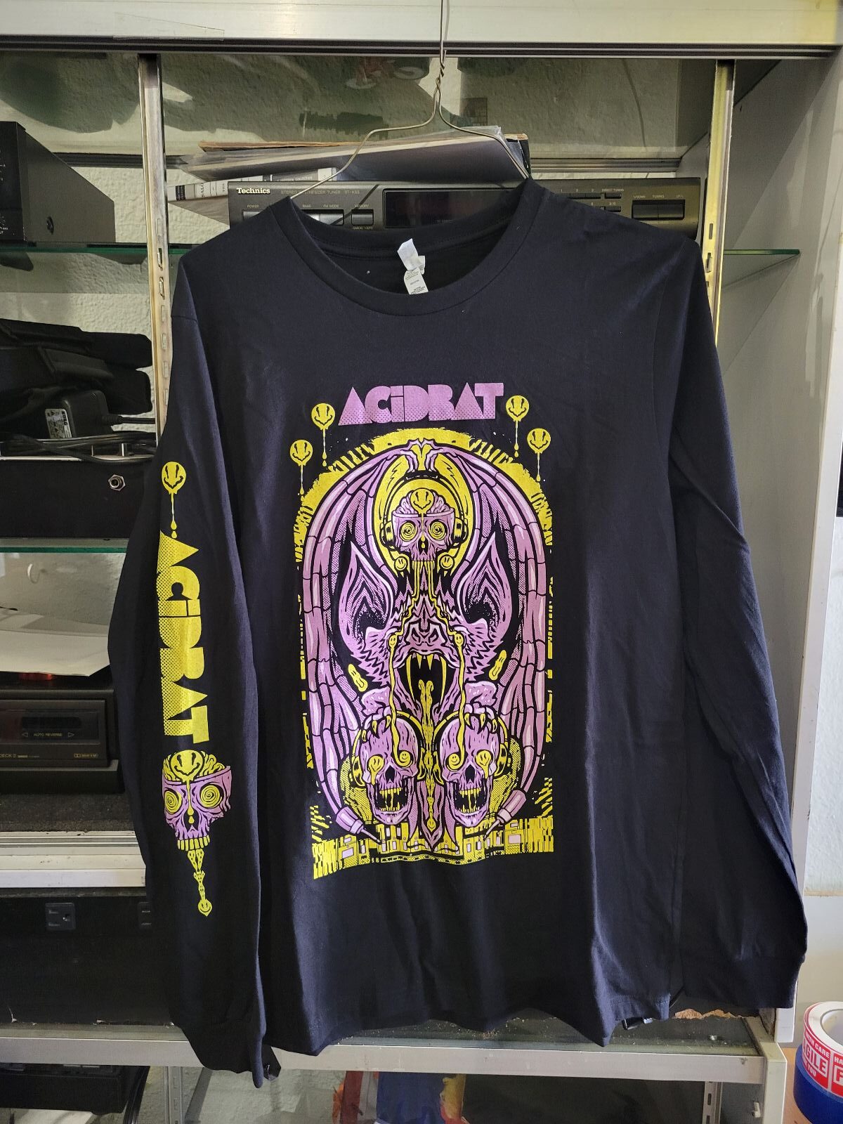 AcidBat Skulls - Longsleeve