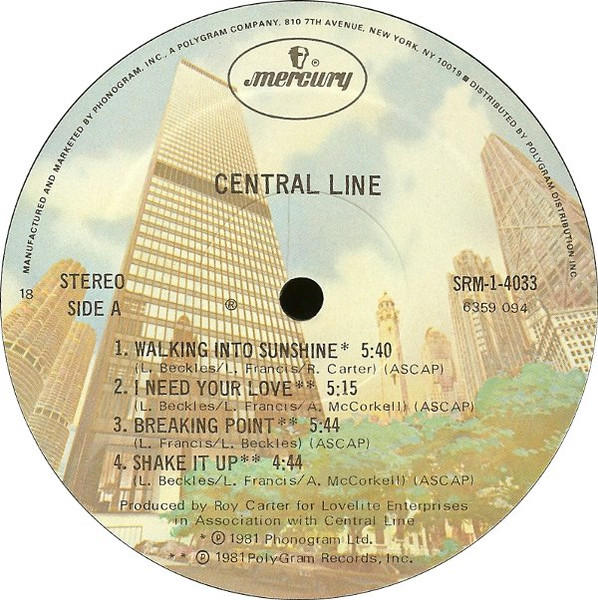 Central Line - Central Line (1981) - Image 4