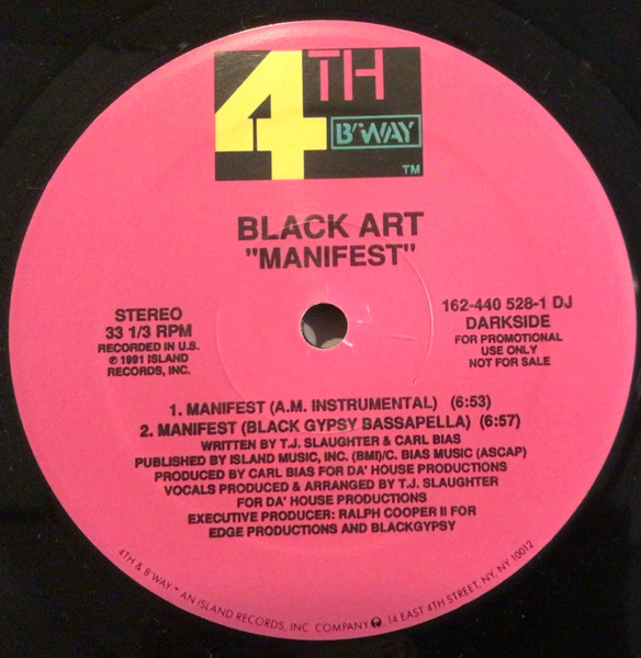 Black Art (4) - Manifest (1991)