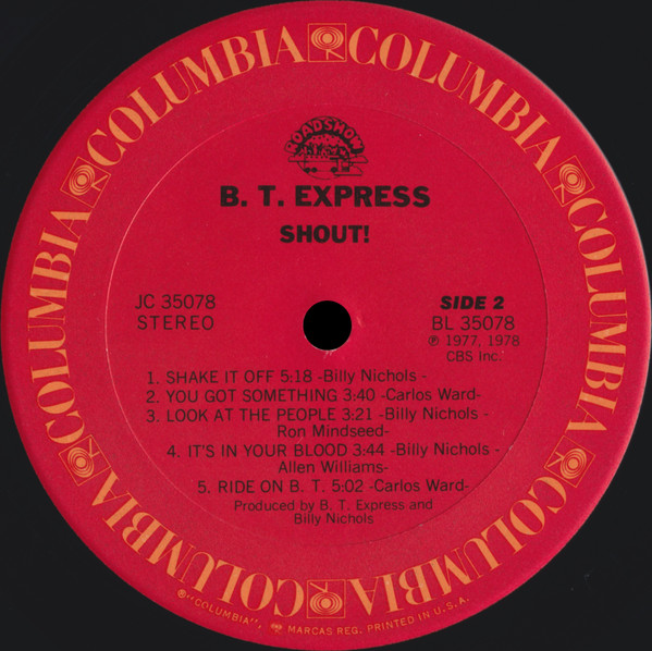 B.T. Express - Shout! (Shout It Out) (1978) - Image 4