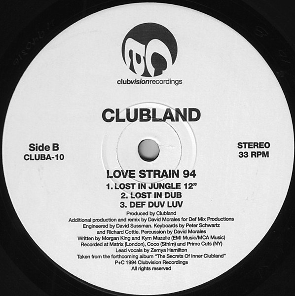 Clubland - Love Strain 94 (1994) - Image 4
